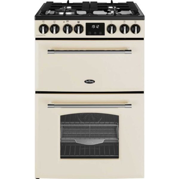 Belling MRAFHOUSE60DFCRM Farmhouse 60DF Mini Range Cooker - Cream